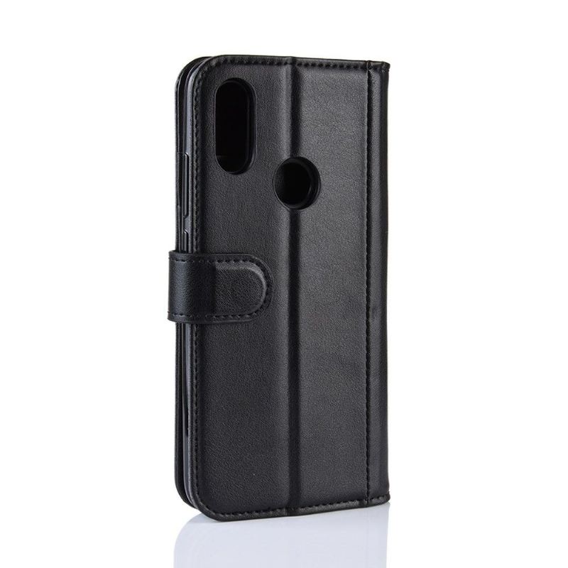 Case Für Xiaomi Redmi 7 Kartenetui Aus Premium-leder – Schwarz