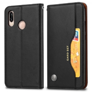 Case Für Xiaomi Redmi 7 Leder Mit Ständer Und Kartenhalter