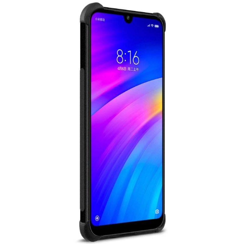 Handyhülle Für Xiaomi Redmi 7 Class Protect - Mattschwarz