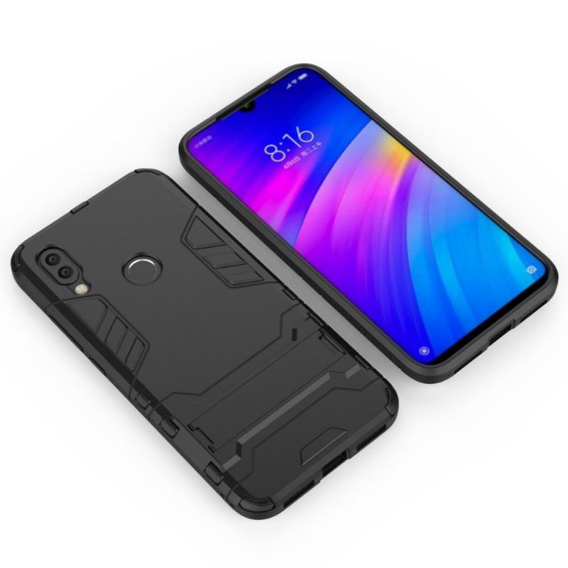 Hülle Für Xiaomi Redmi 7 Cool Guard Stoßfest Mit Integriertem Ständer