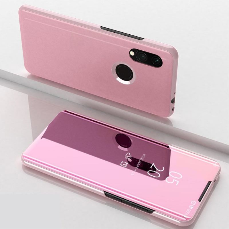 Hülle Für Xiaomi Redmi 7 Flip Case Spiegeleffekt