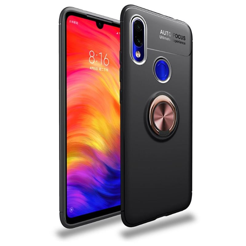 Hülle Für Xiaomi Redmi 7 Gel Mit Drehbarem Halter