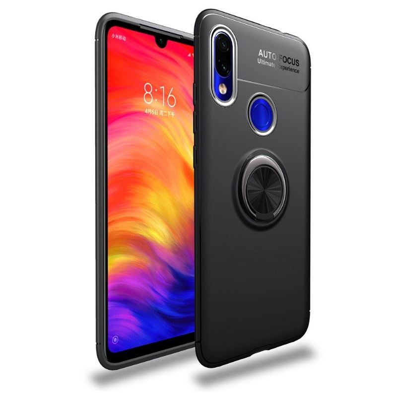 Hülle Für Xiaomi Redmi 7 Gel Mit Drehbarem Halter