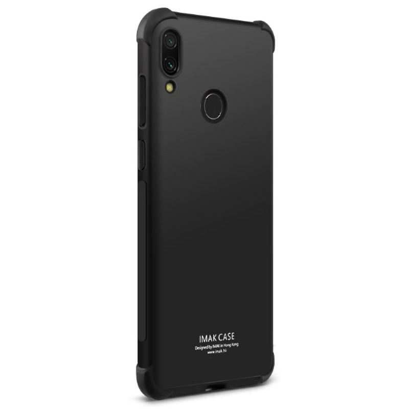 Hülle Für Xiaomi Redmi 7 Klassenschutz - Black Metal