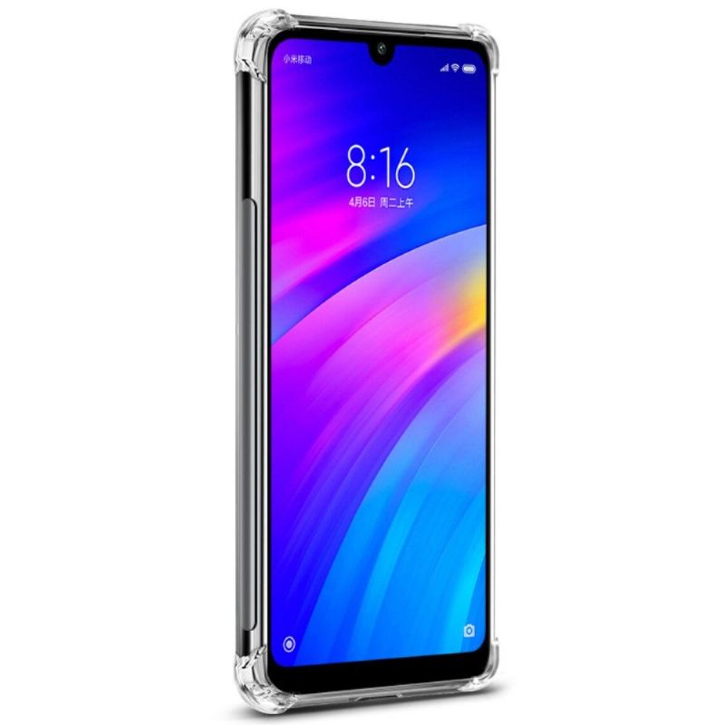 Hülle Für Xiaomi Redmi 7 Klassenschutz - Transparent