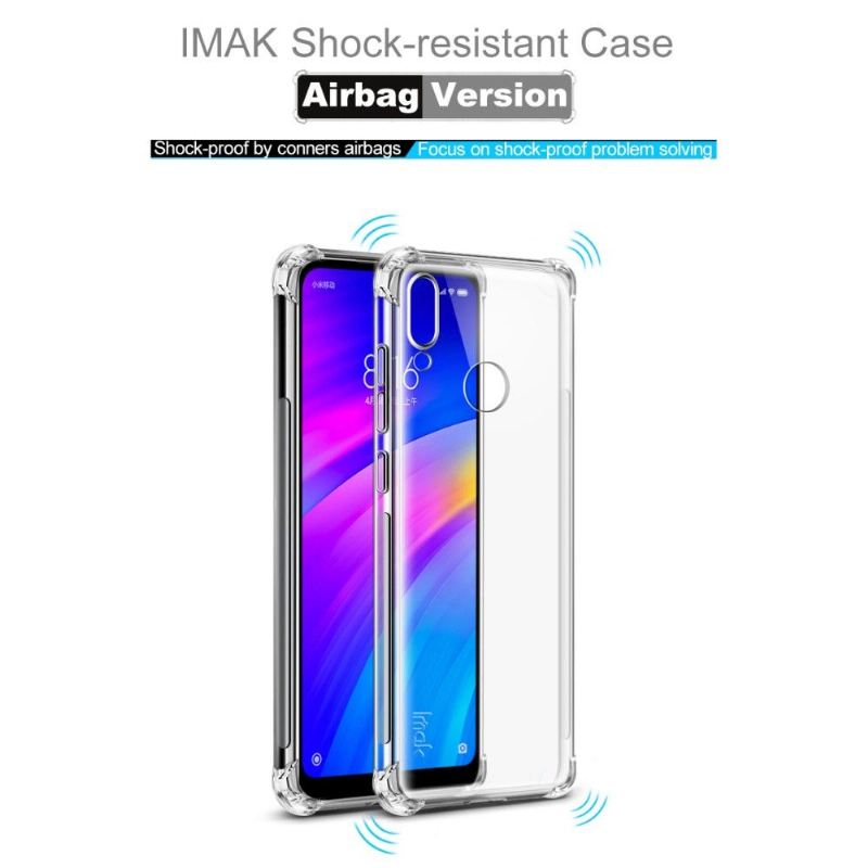 Hülle Für Xiaomi Redmi 7 Klassenschutz - Transparent