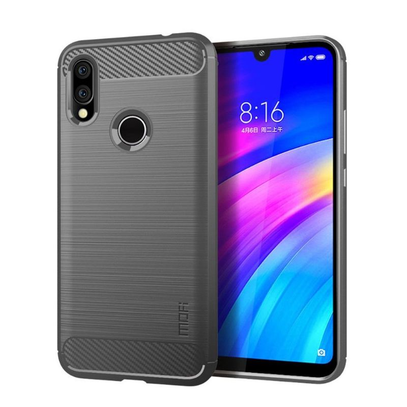 Hülle Für Xiaomi Redmi 7 Mofi-gebürstetes Gel