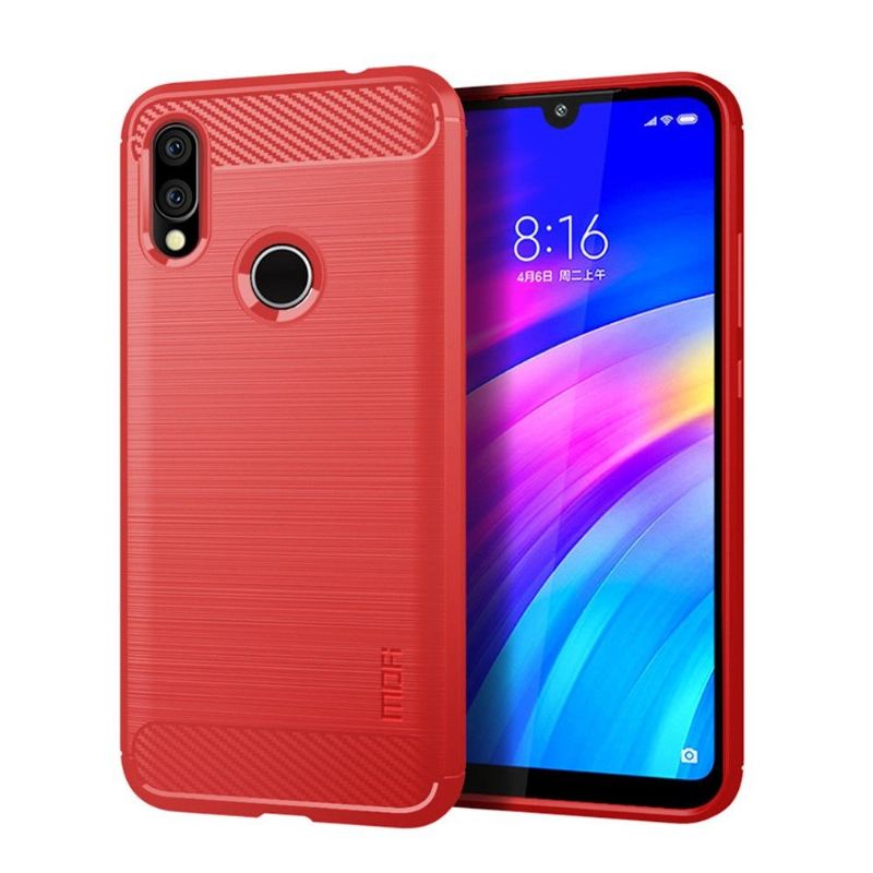 Hülle Für Xiaomi Redmi 7 Mofi-gebürstetes Gel