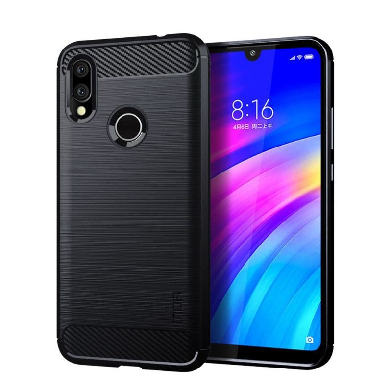 Hülle Für Xiaomi Redmi 7 Mofi-gebürstetes Gel