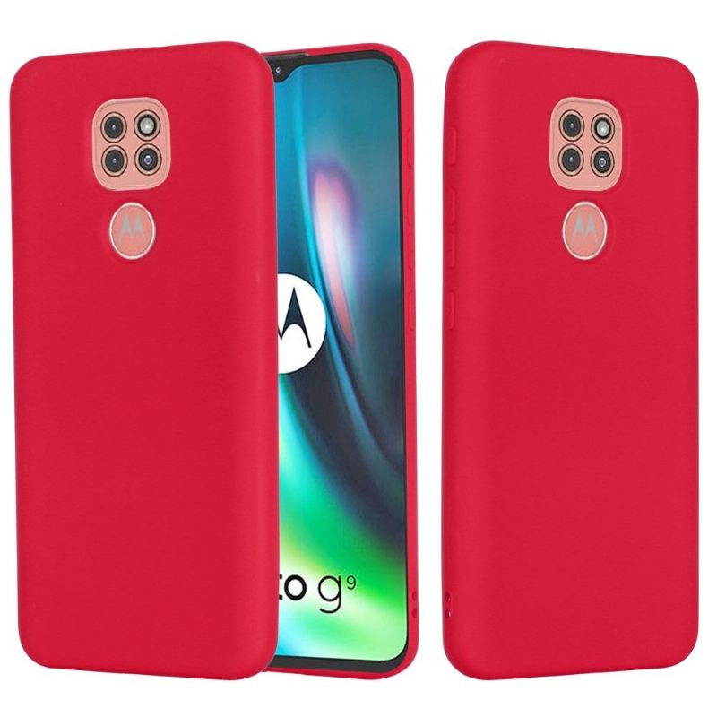 Hülle Für Motorola Moto G9 Play Anti-Sturz Puro Silikonflüssigkeit