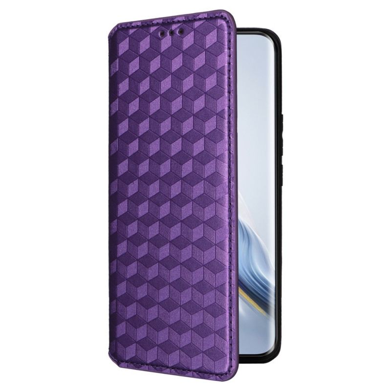 Flip Case Honor Magic 6 Pro 3d-würfel