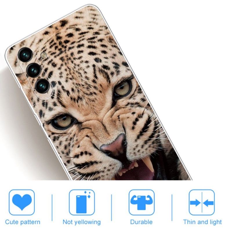 Hülle Für Samsung Galaxy A13 5G Brüllender Leopard