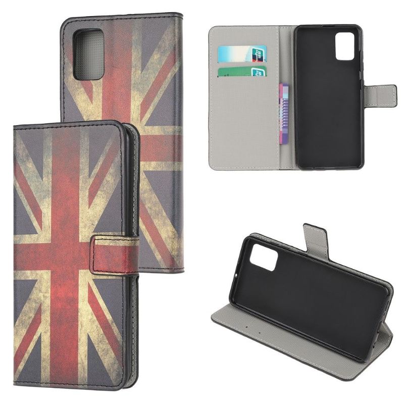 Flip Case Für Xiaomi Redmi Note 10 Vintage Englische Flagge