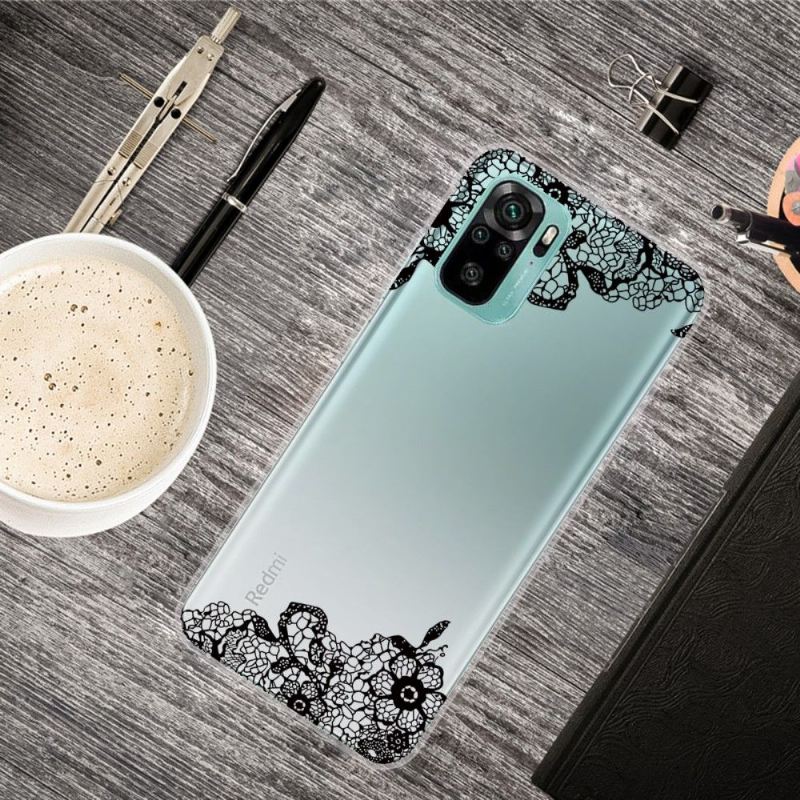 Handyhülle Für Xiaomi Redmi Note 10 Spitzenblume