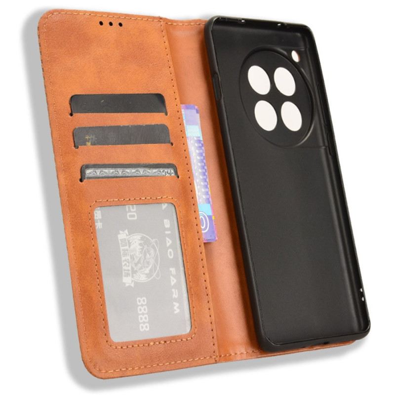 Flip Case Oneplus 12r Handyhülle Retro