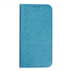 Flip Case Oneplus 12r Kreuztextur