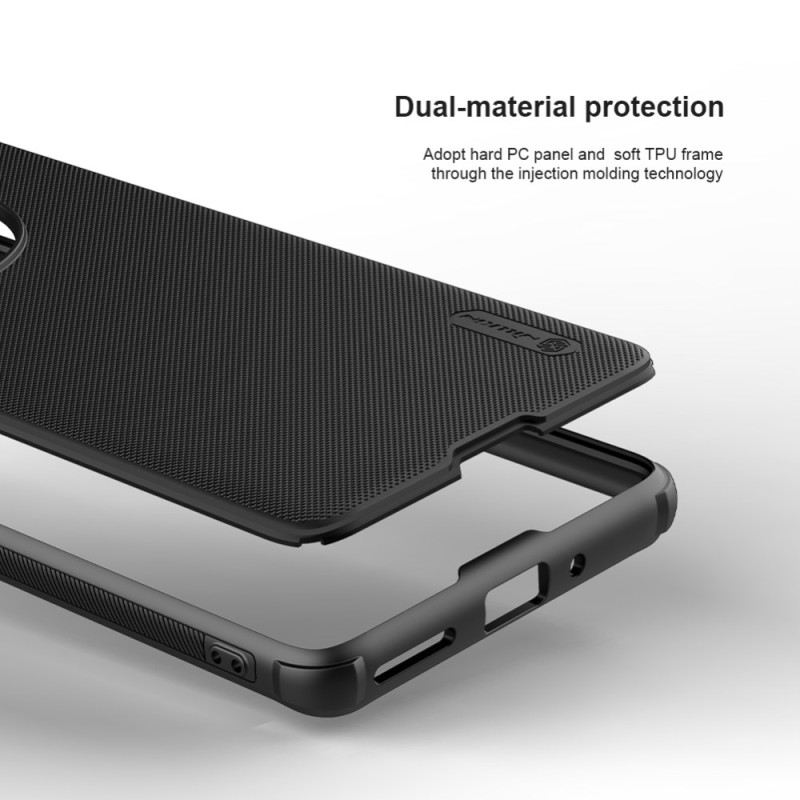 Hülle Oneplus 12r Handyhülle Super Frosted Shield Pro Nillkin