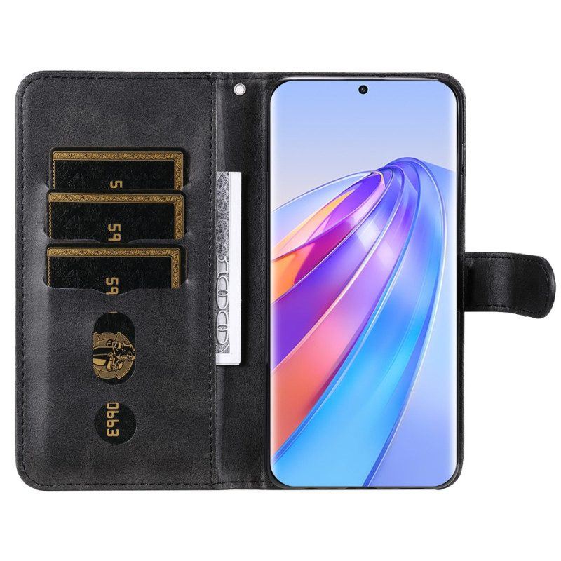 Flip Case Für Honor Magic 5 Lite Geldbörse