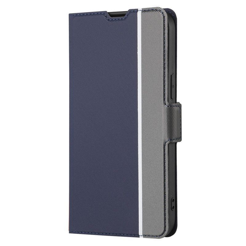 Flip Case Für Honor Magic 5 Lite Zweifarbig