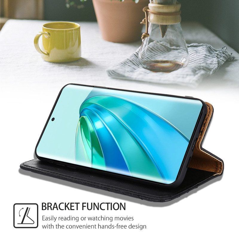 Schutzhülle Für Honor Magic 5 Lite Flip Case Dekorative Nieten