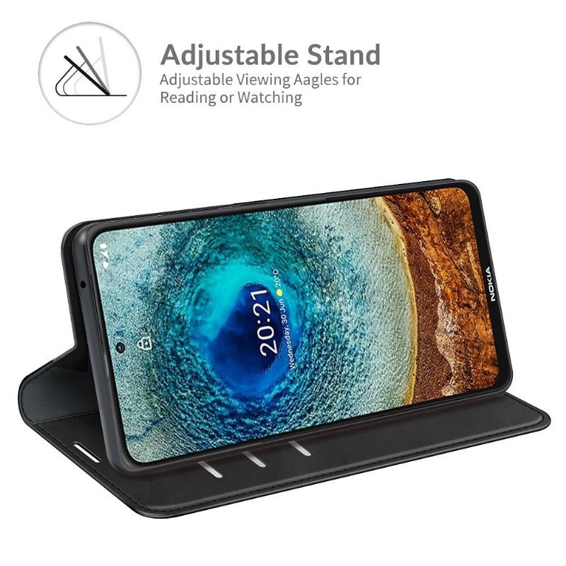 Case Für Nokia X20 / X10 Funktionsständer Aus Kunstleder