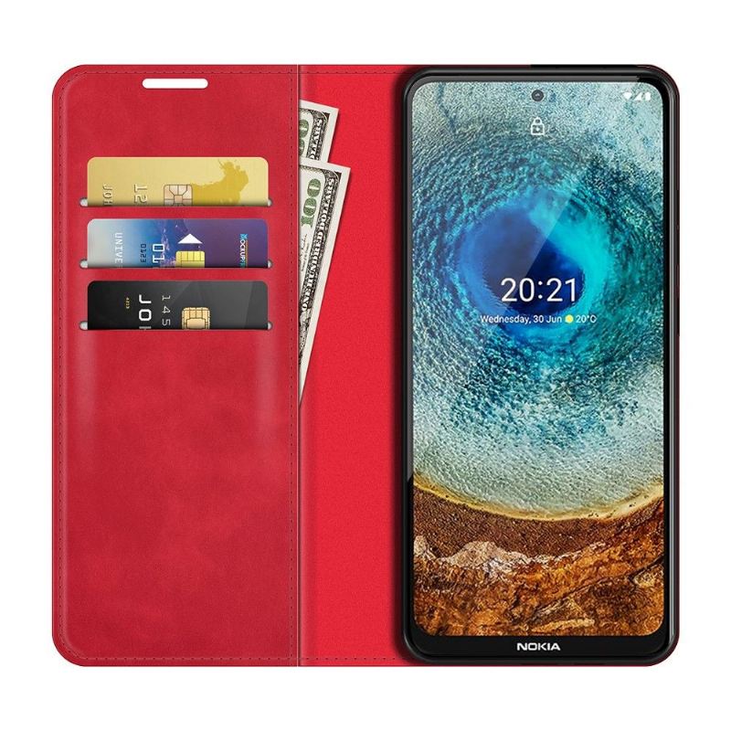 Case Für Nokia X20 / X10 Funktionsständer Aus Kunstleder