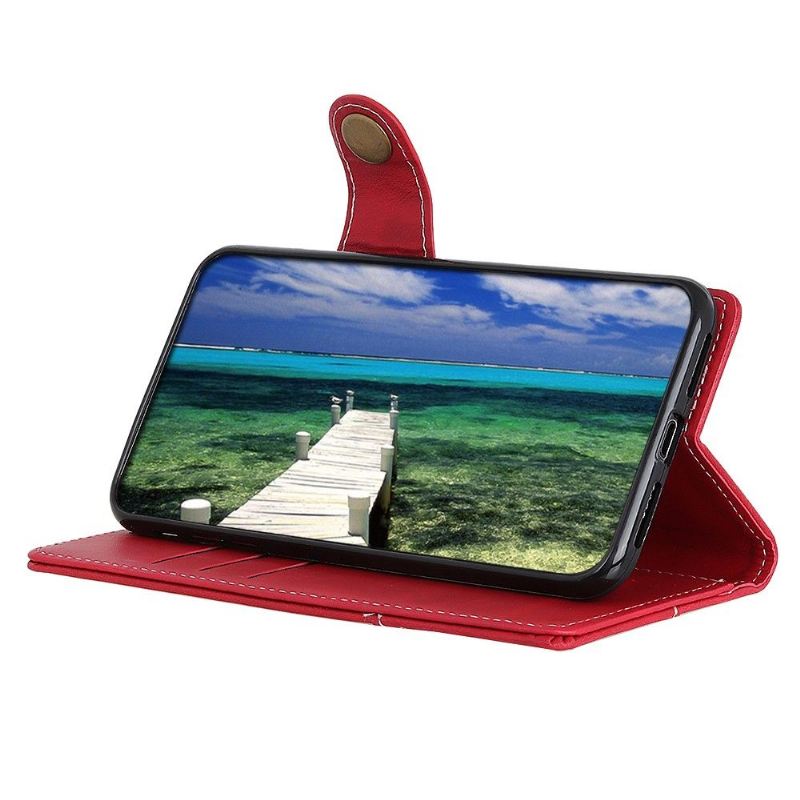 Flip Case Für Nokia X20 / X10 S-form Mit Sichtbaren Nähten