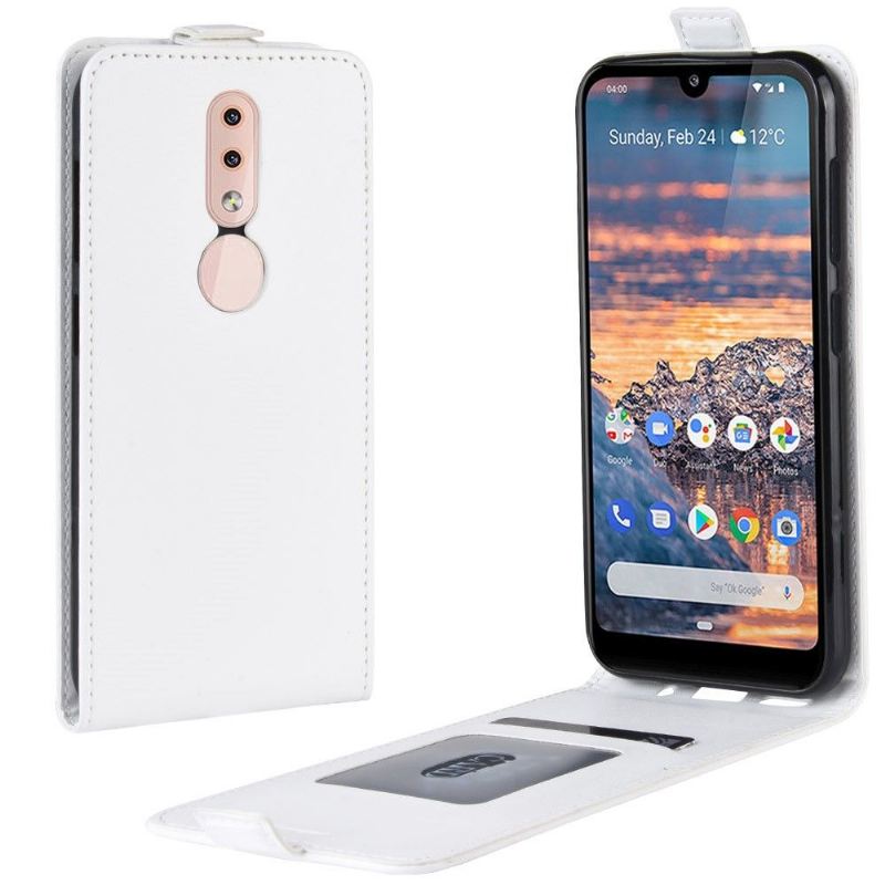 Case Für Nokia 4.2 Flip Case Vertikales Kunstleder