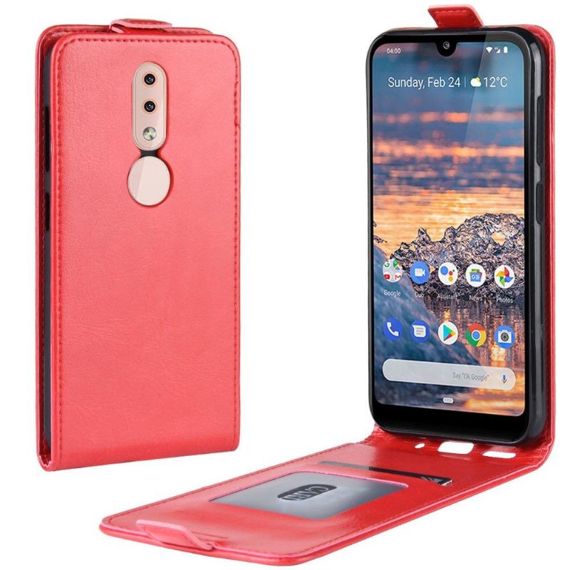 Case Für Nokia 4.2 Flip Case Vertikales Kunstleder