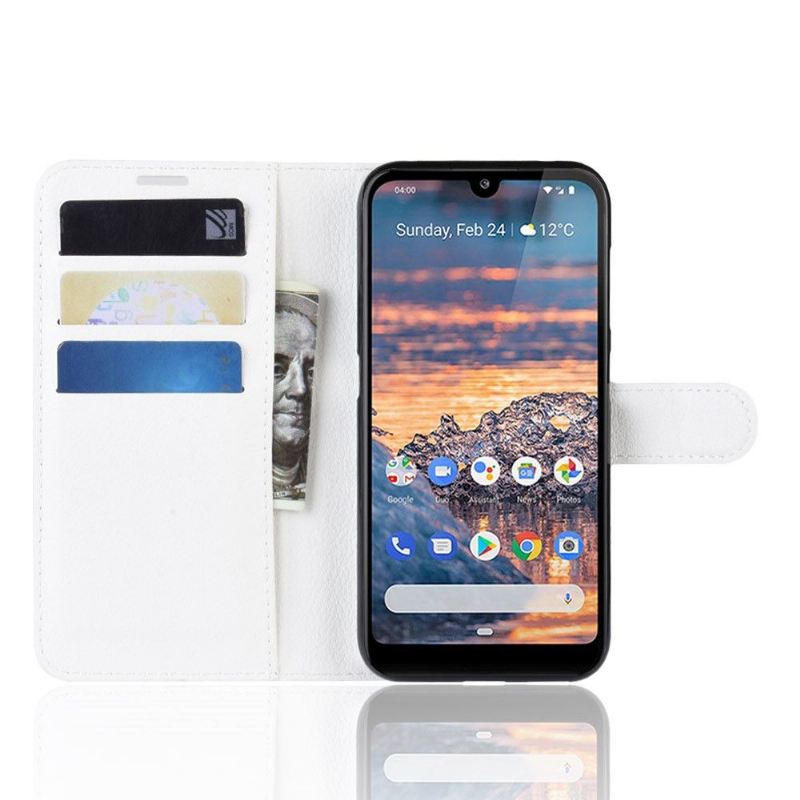 Case Für Nokia 4.2 Style Kartenetui Aus Leder