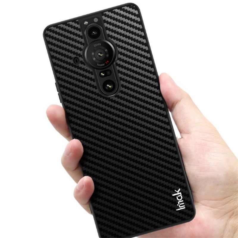 Hülle Für Sony Xperia Pro-I Imak Carbon-stil