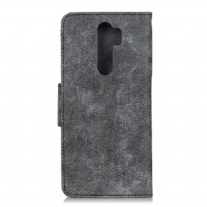 Case Für Xiaomi Redmi 9 Edouard In Vintage-kunstleder