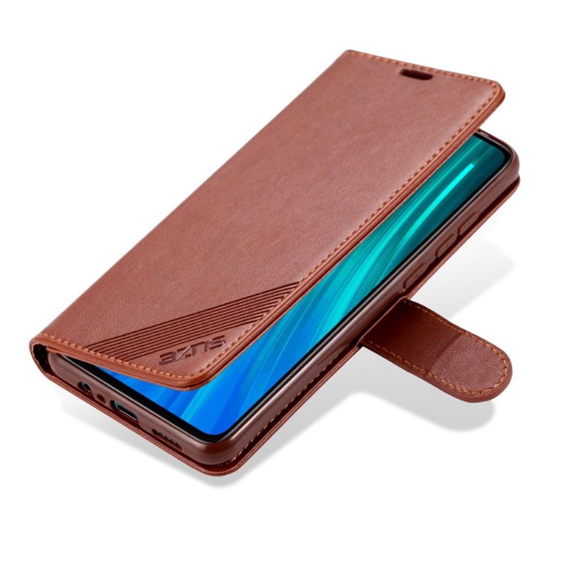 Flip Case Für Xiaomi Redmi 9 Azns Retro-ledereffekt