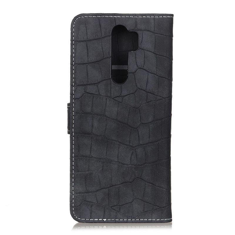 Flip Case Für Xiaomi Redmi 9 Kunstleder In Kroko-optik