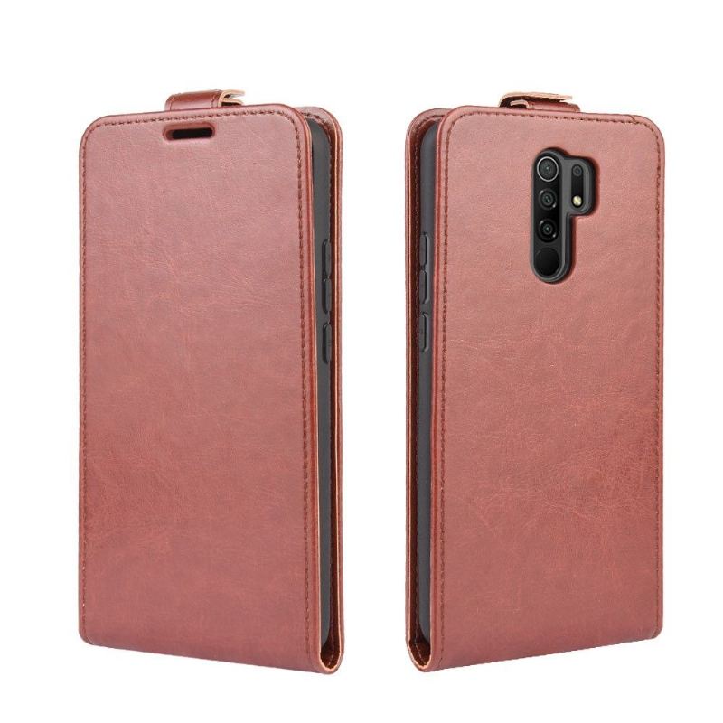 Flip Case Für Xiaomi Redmi 9 Flip Case Vertikales Kunstleder