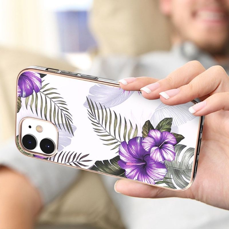 Handyhülle Für iPhone 12 Mini Exotische Blumen