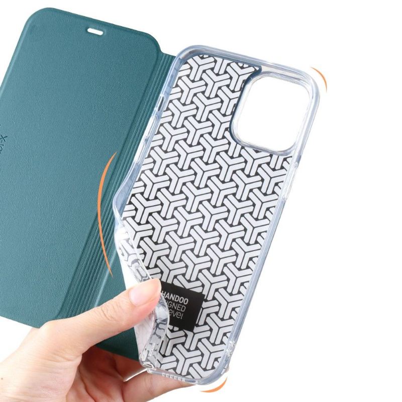 Hülle Für iPhone 12 Mini Flip Case Kunstleder