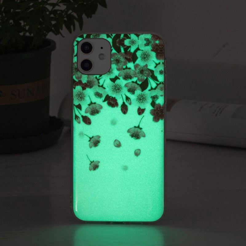 Hülle Für iPhone 12 Mini Fluoreszierende Blumen