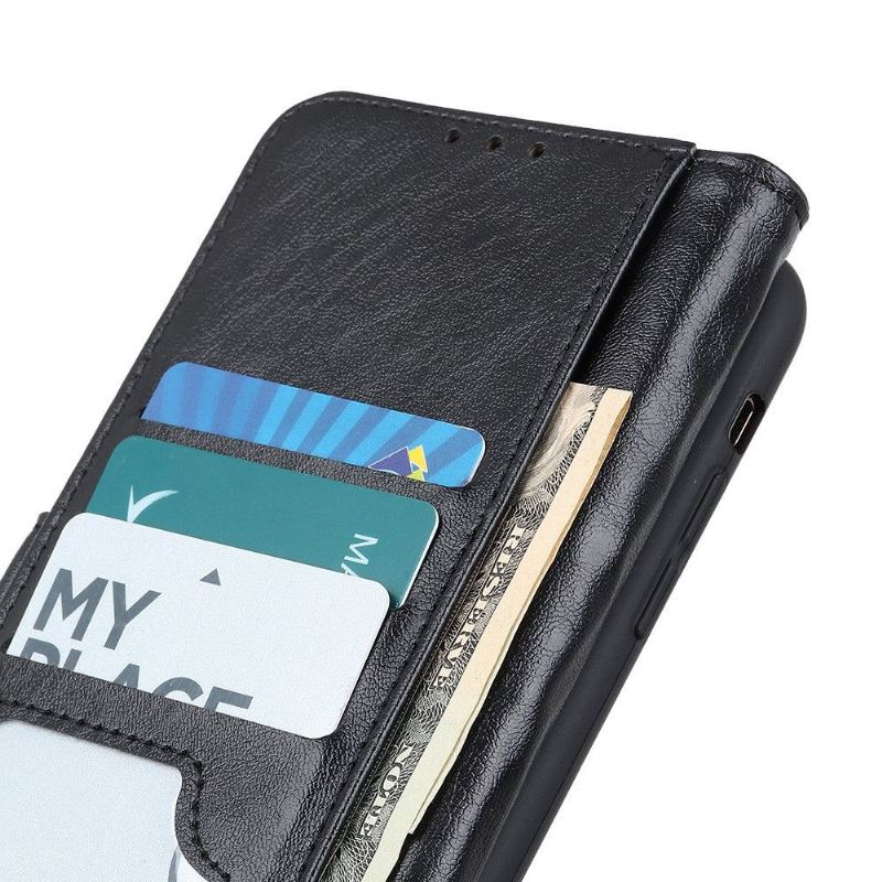 Flip Case Für Xiaomi Mi 11 Ultra Hinterbeinschutz Lederoptik