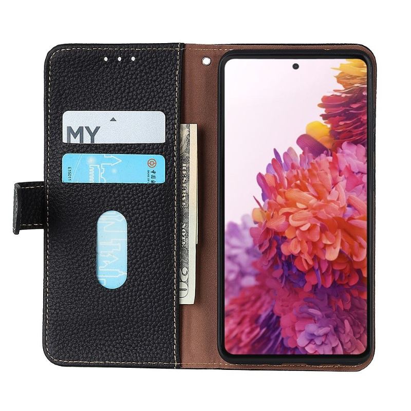 Flip Case Für Xiaomi Mi 11 Ultra Khazneh Genarbtes Leder