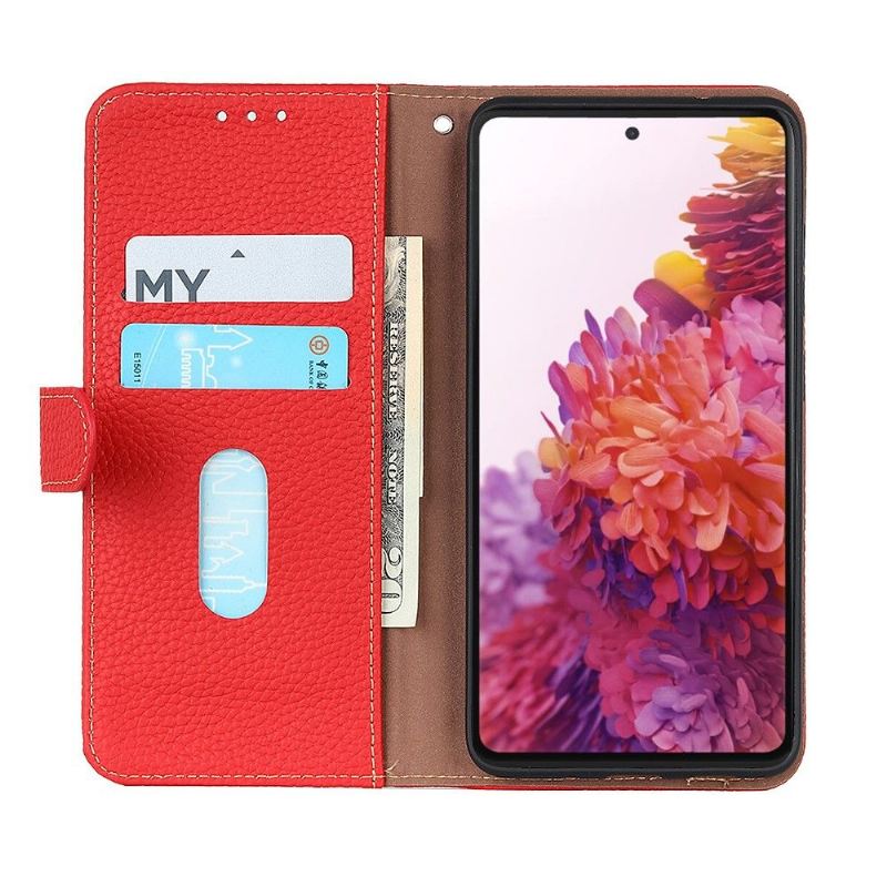 Flip Case Für Xiaomi Mi 11 Ultra Khazneh Genarbtes Leder