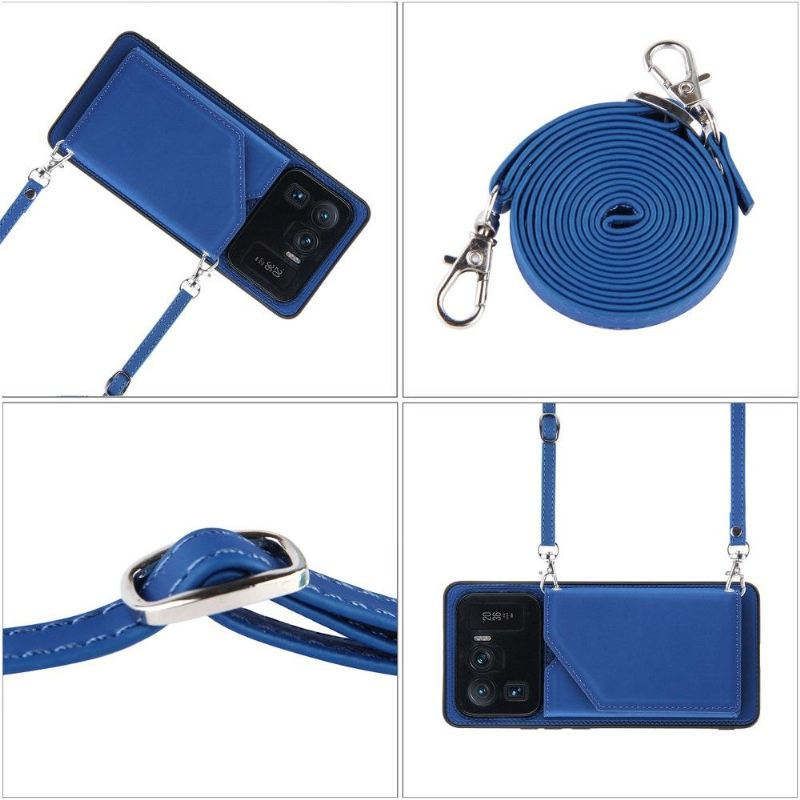 Hülle Für Xiaomi Mi 11 Ultra Anti-Sturz Aude Lanyard Mit Mehreren Fächern