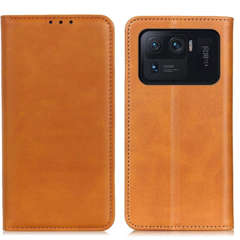 Lederhüllen Für Xiaomi Mi 11 Ultra Flip Case Simone Gealtert