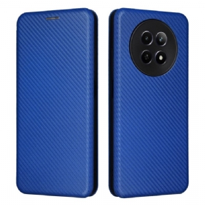 Flip Case Realme 12 / 12x 5g Kohlefaser