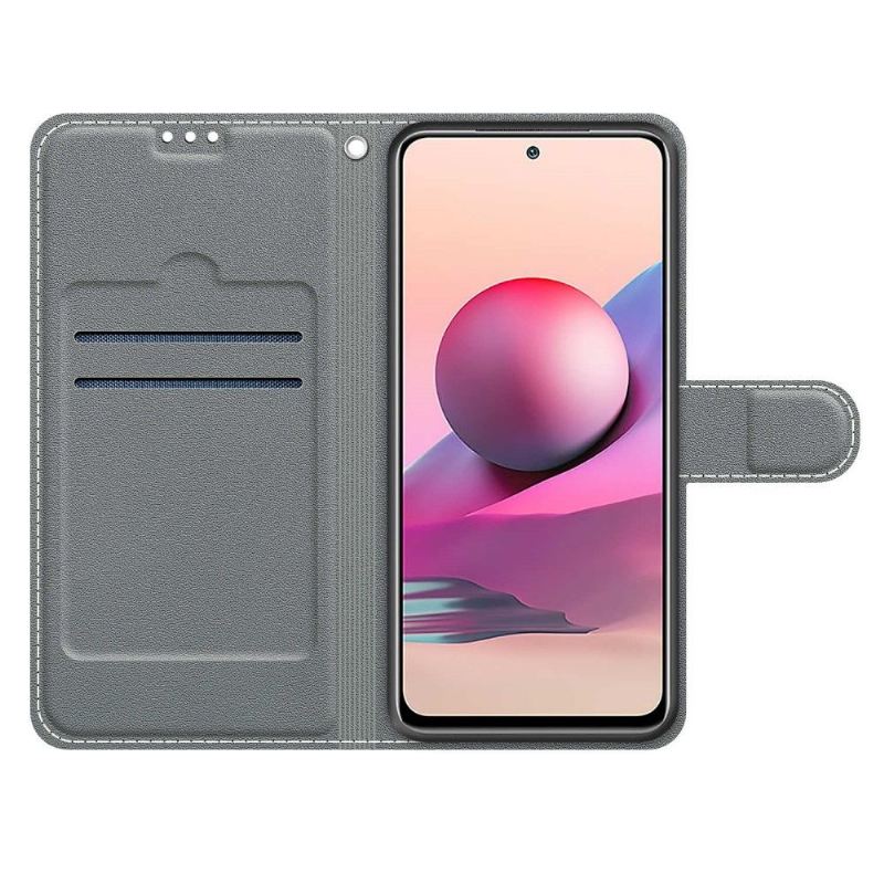 Flip Case Xiaomi Redmi Note 10 / Note 10s Marmor