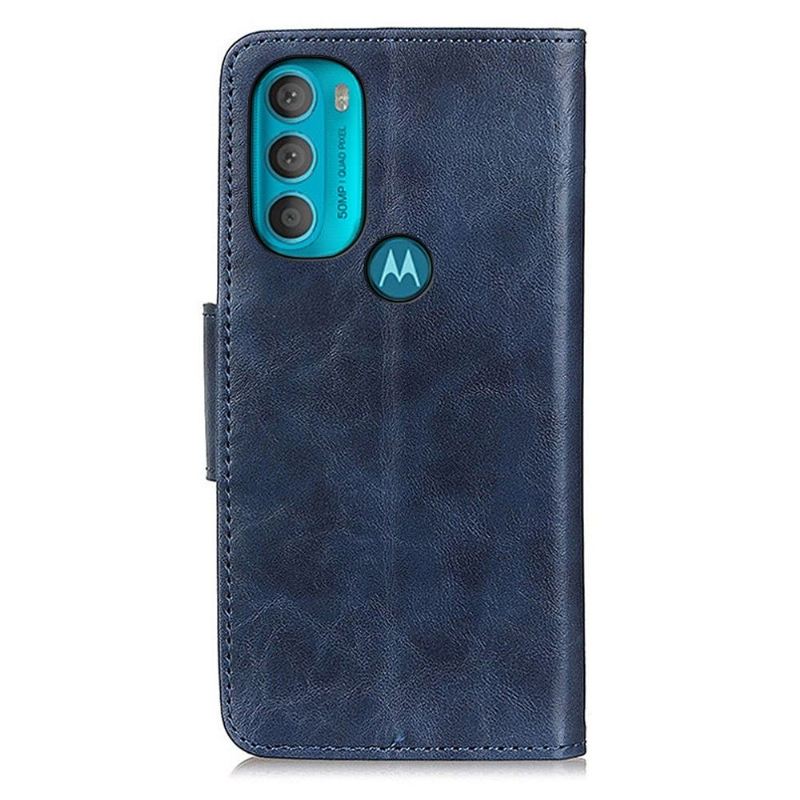 Case Für Motorola Moto G71 5G Anti-Sturz Edouard Klassisches Kunstleder