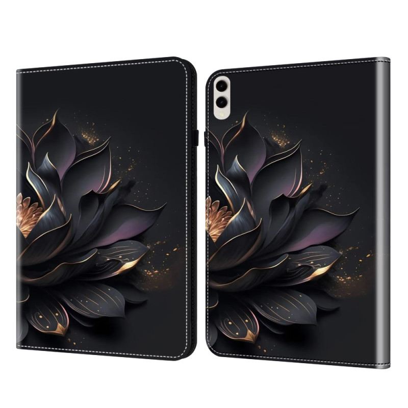 Case Für Samsung Galaxy Tab S9 Fe Plus Lila Lotus