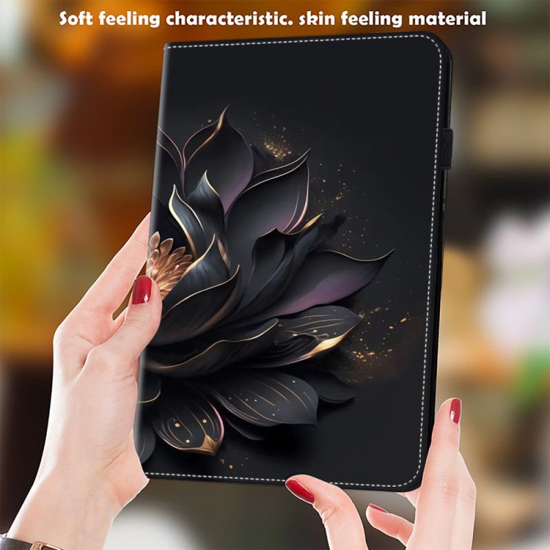 Case Für Samsung Galaxy Tab S9 Fe Plus Lila Lotus