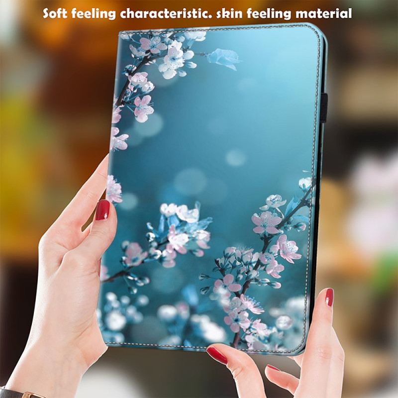 Case Für Samsung Galaxy Tab S9 Fe Plus Pflaumenblüten