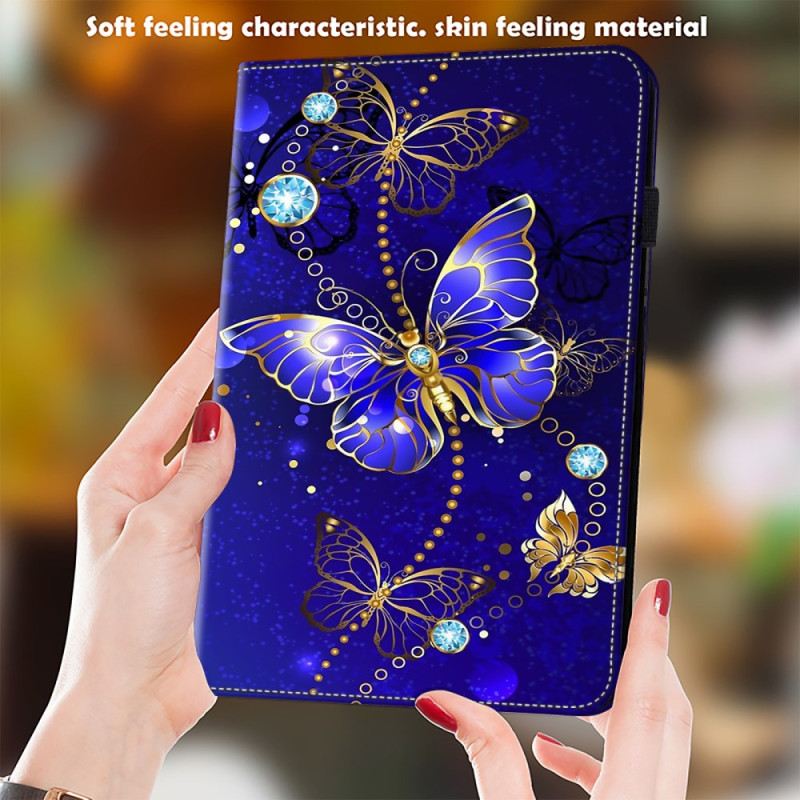 Case Samsung Galaxy Tab S9 Fe Plus Diamant-schmetterling